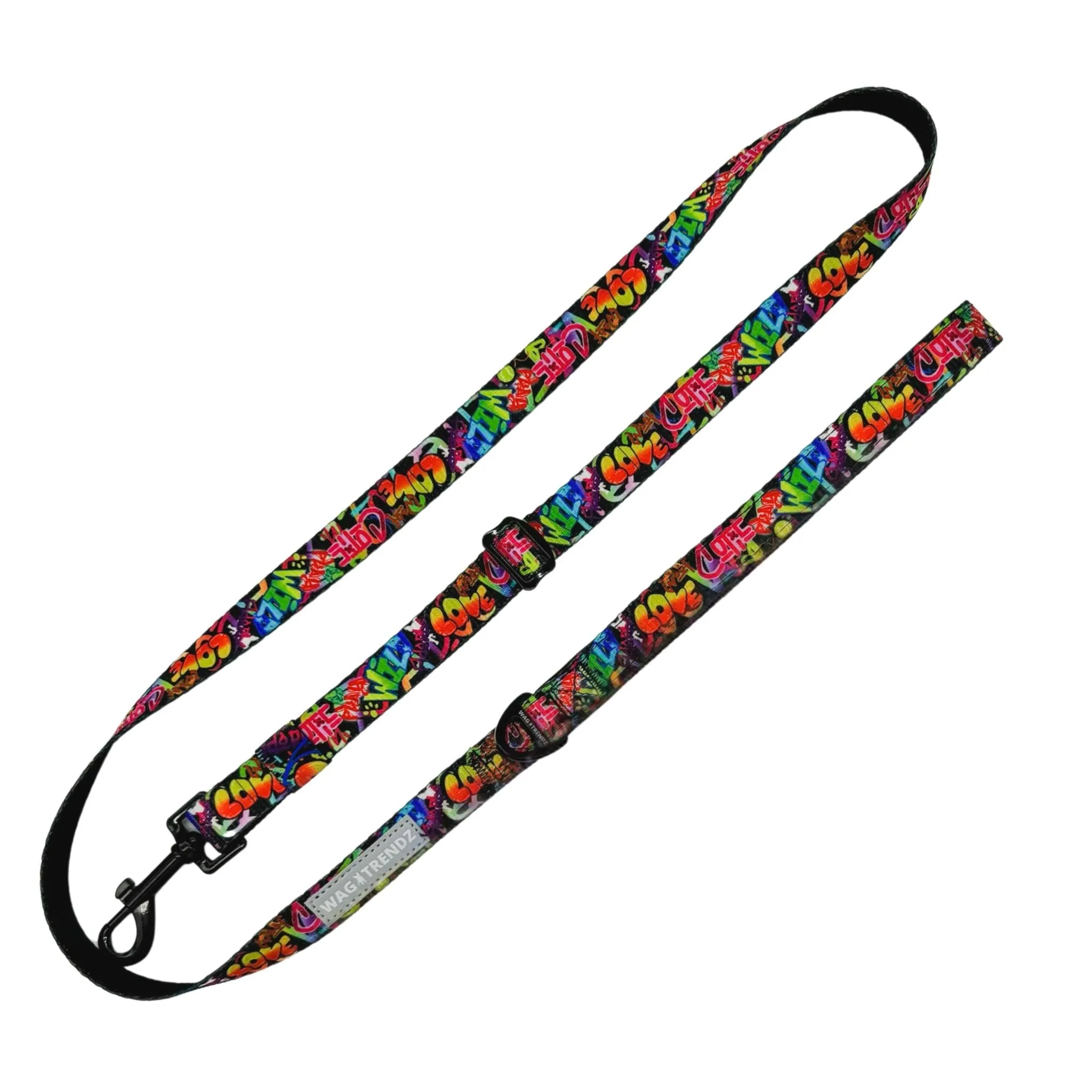 Adjustable Dog Leash | Street Graffiti