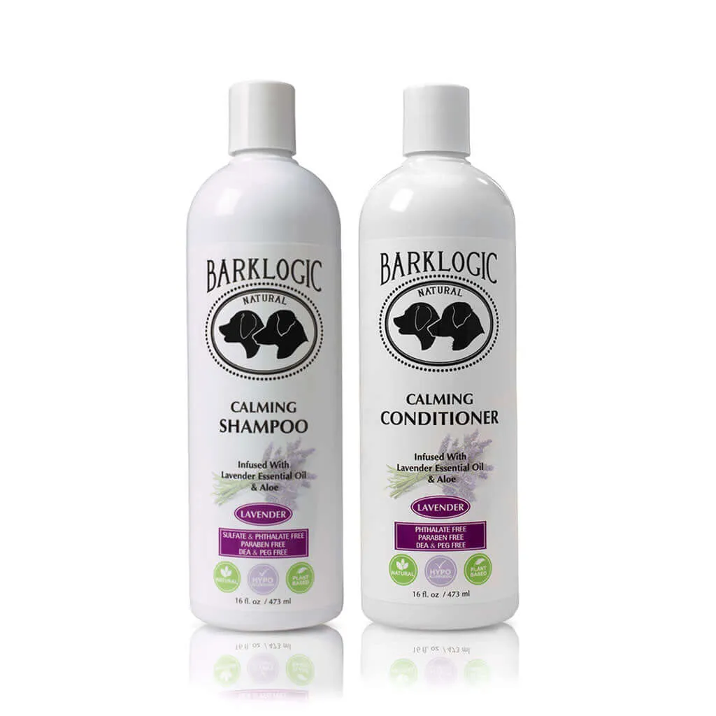 BarkLogic Calming 2 Piece Product Kit – Calming Shampoo Plus Calming Conditioner