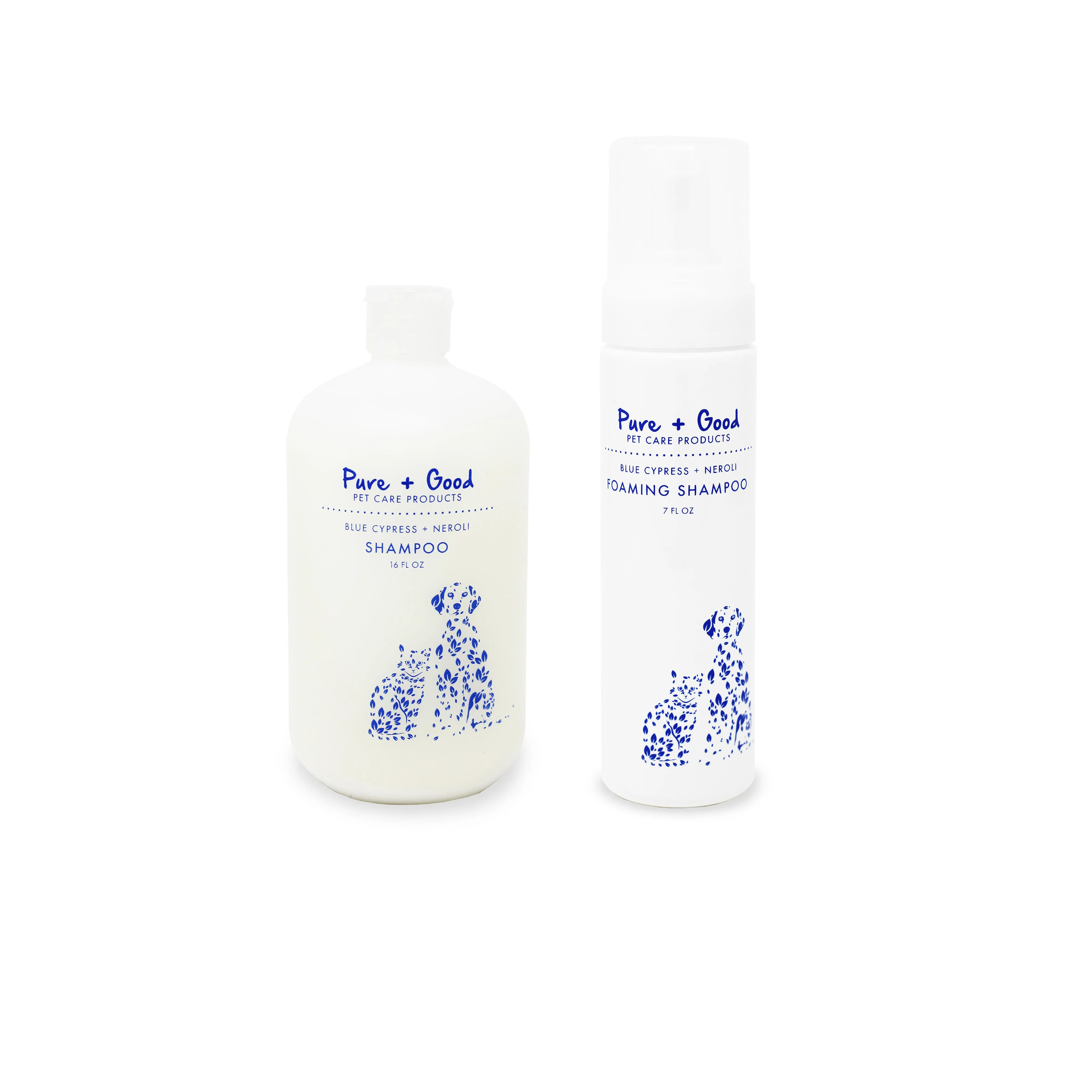 Blue Cypress   Neroli Shampoo & Blue Cypress   Neroli Foaming Shampoo Set