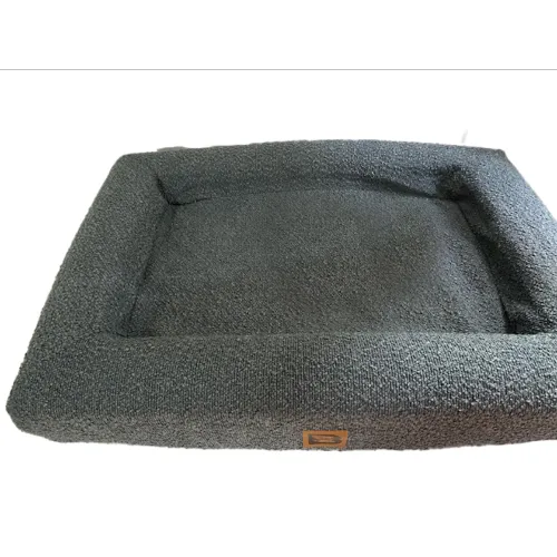Boucle Orthopedic Pet Bed - Stonewash Blue Large (100 x 65cm)