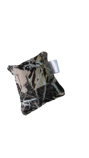 Camouflage Catnip Pillow Toy Kicker. Made with Organic Catnip (Heart)