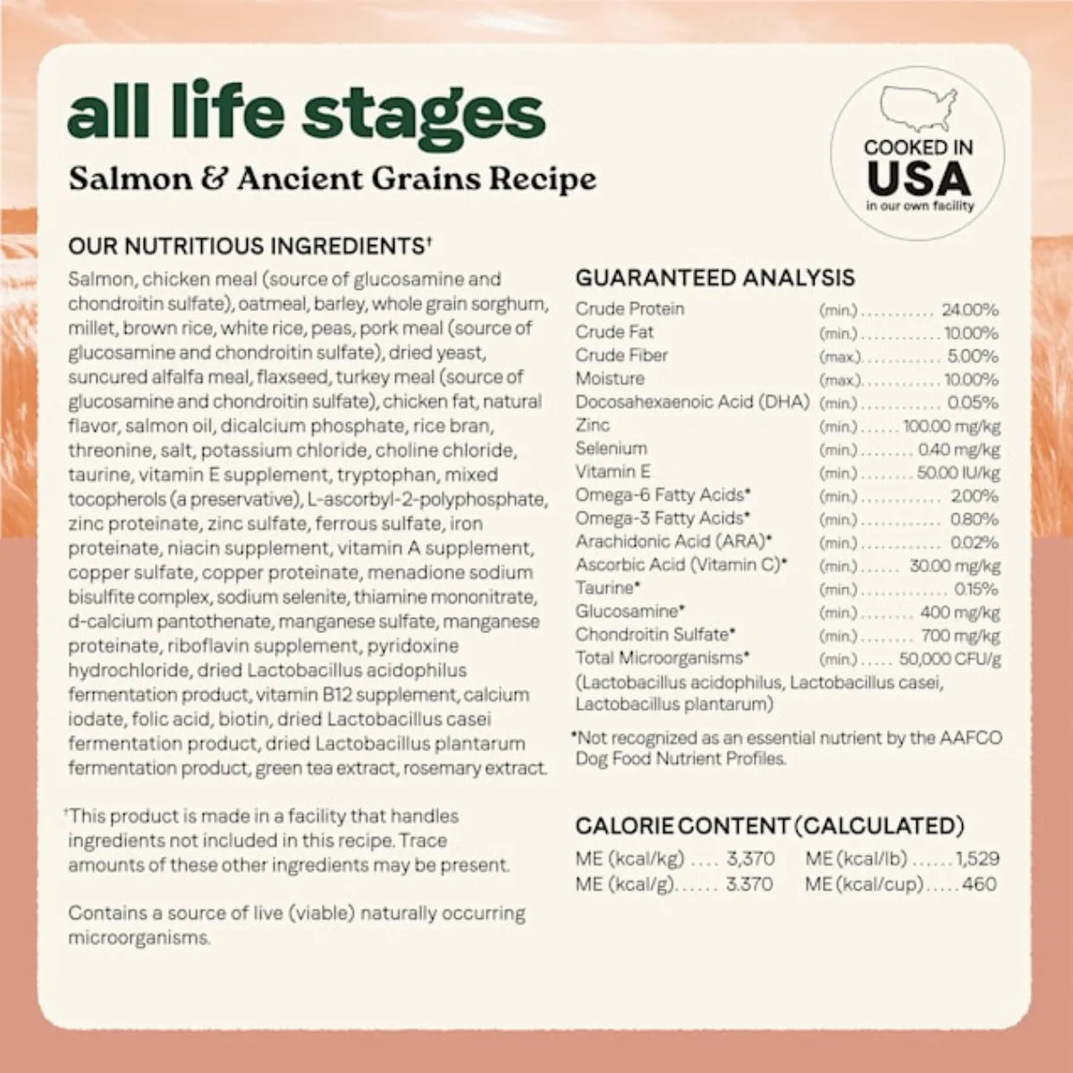 Canidae All Life Stages Real Salmon & Ancient Grains Recipe Dry Dog Food, 27 lbs.