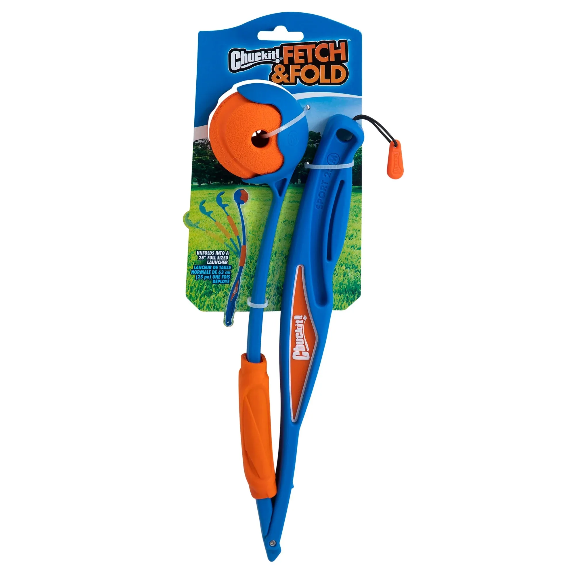 Chuckit! Fetch & Fold 25m Launcher (40cm Folded)