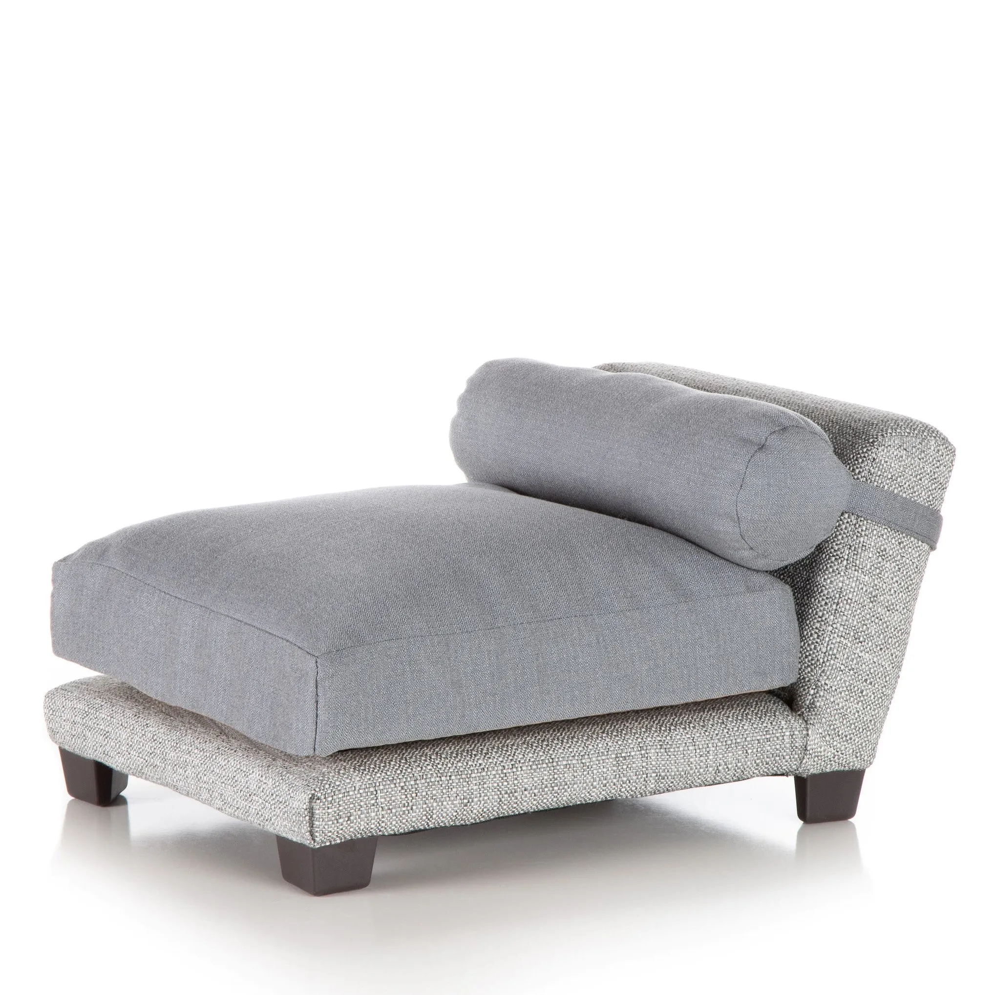 Club Nine Pets Bada Orthopedic Dog Bed in Silver