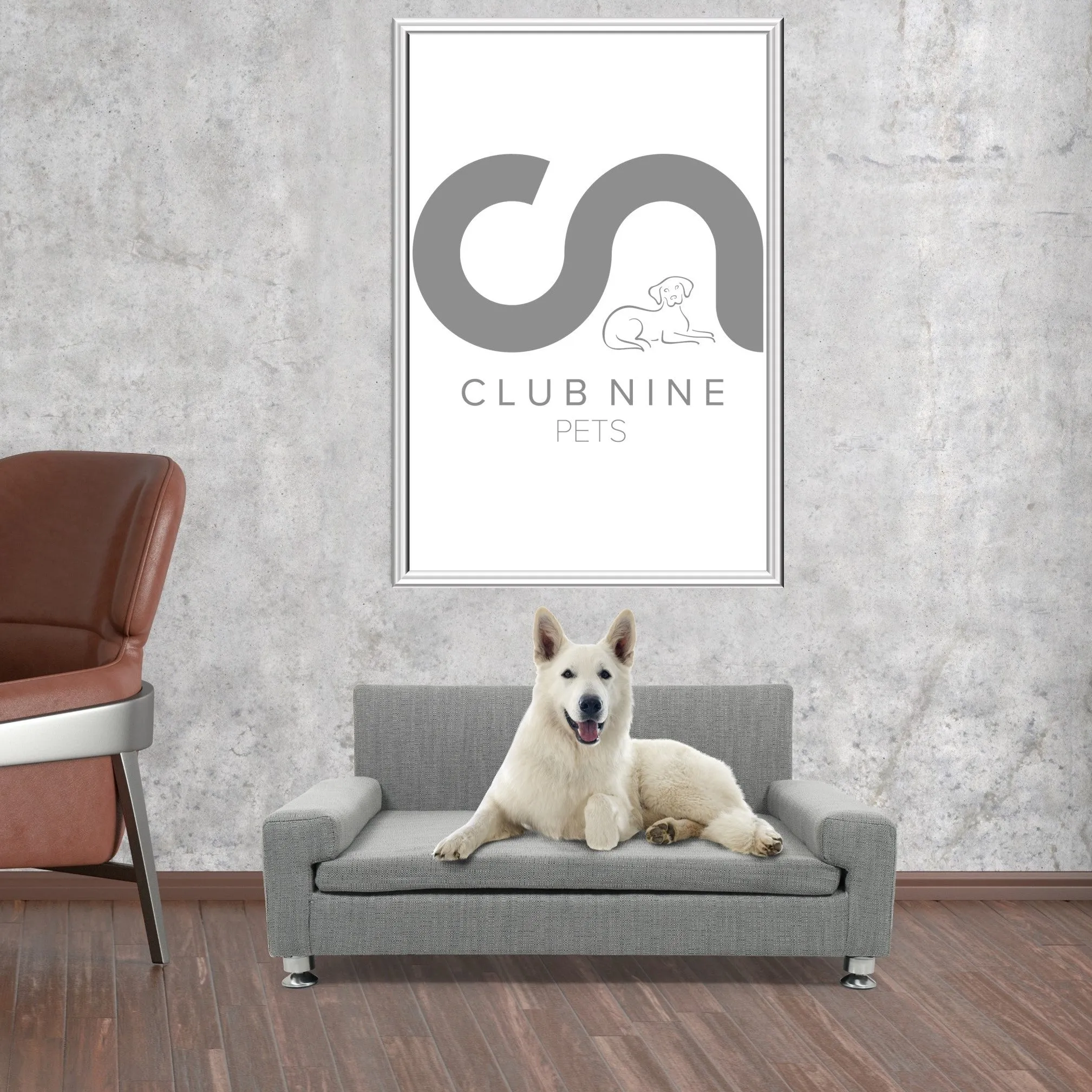 Club Nine Pets Cuccilo Orthopedic Dog Bed in Iron