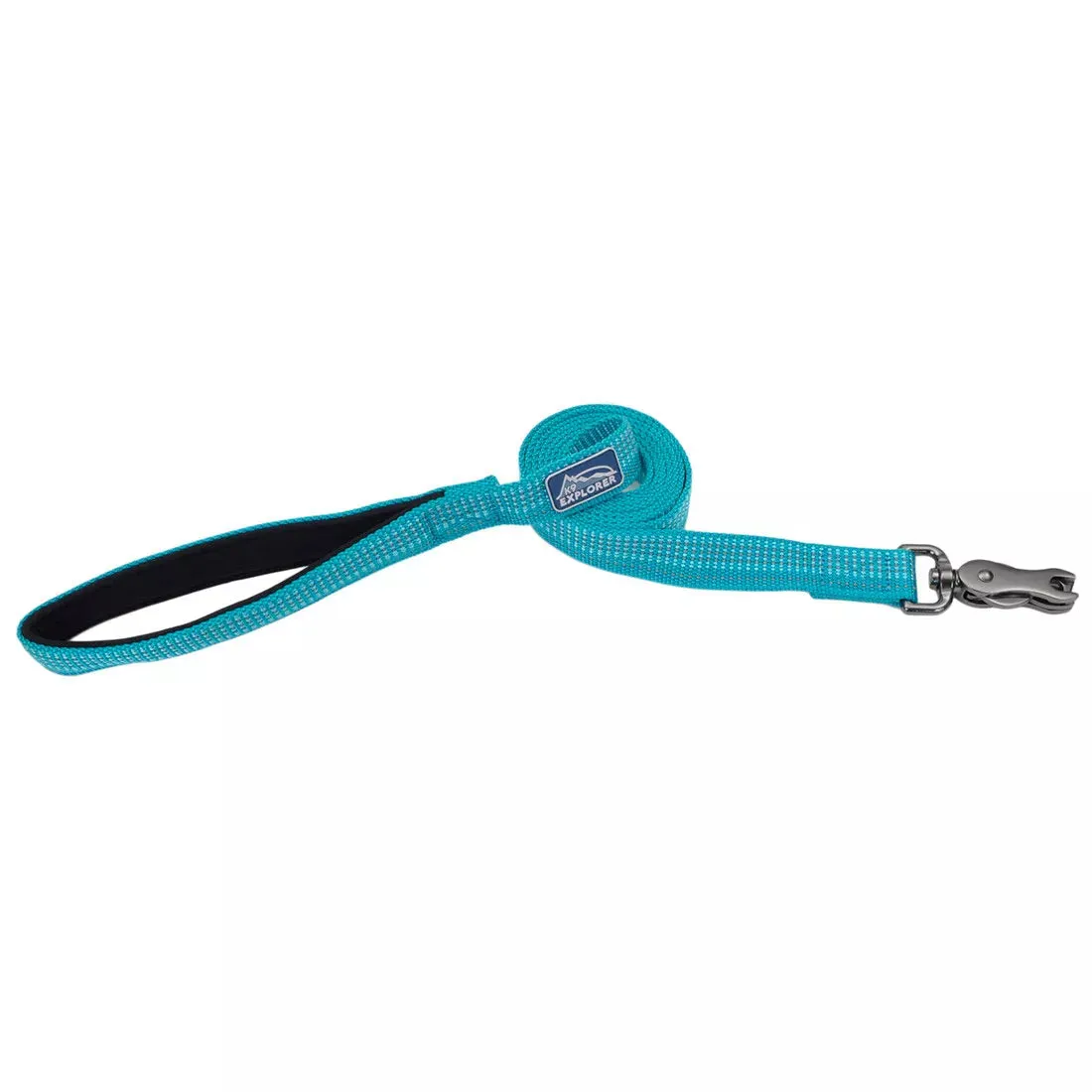 Coastal Pet Products K9 Explorer Brights Reflective Dog Leash Ocean 1" x 06'