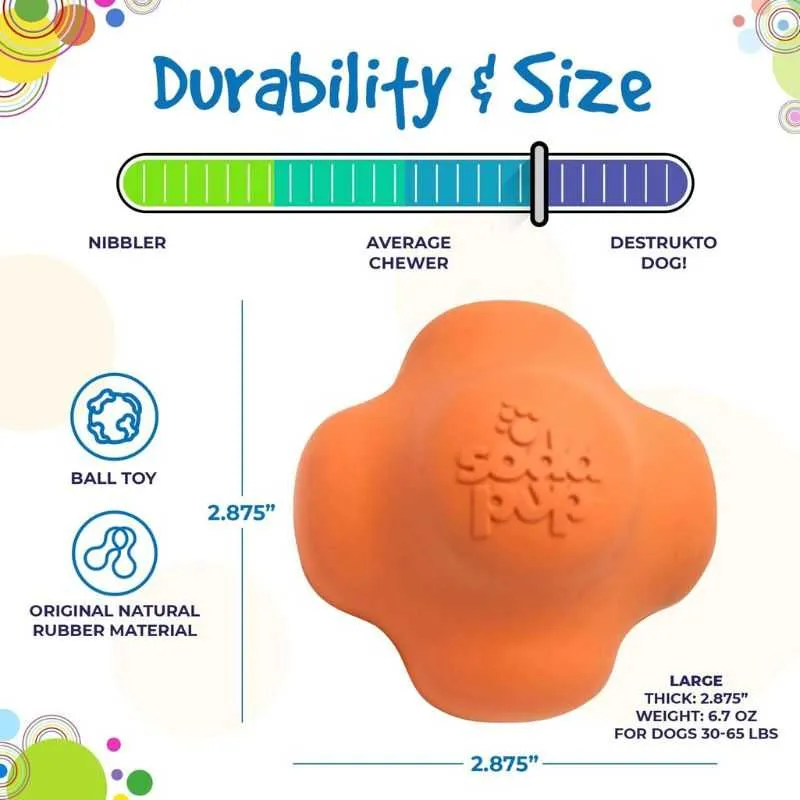 Crazy Bounce Ultra Rubber Chew Toy