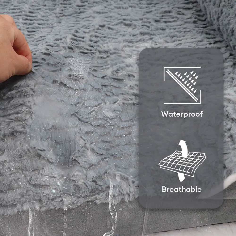 Detachable Waterproof Full Surround Support Orthopedic Dog Bed