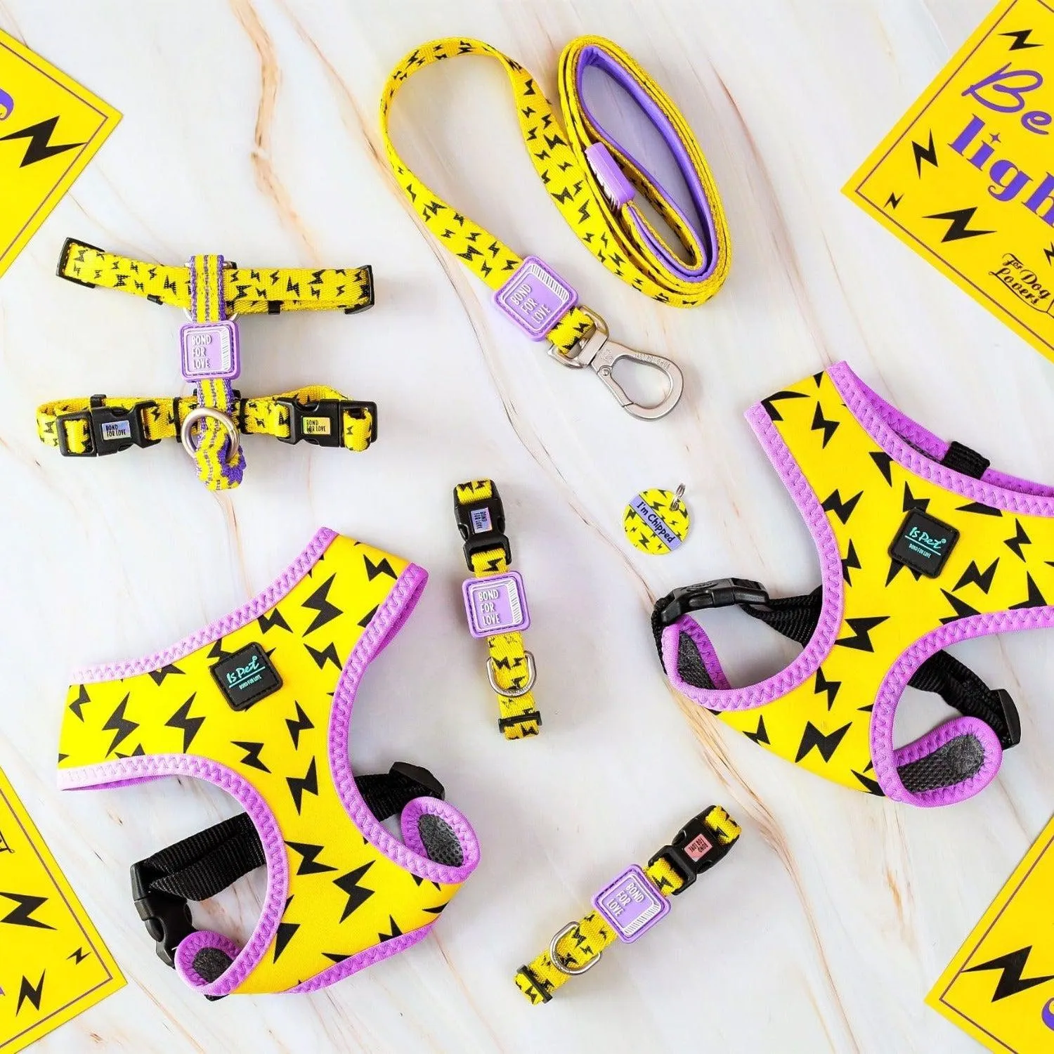 Dog Strap Harness - Lightning