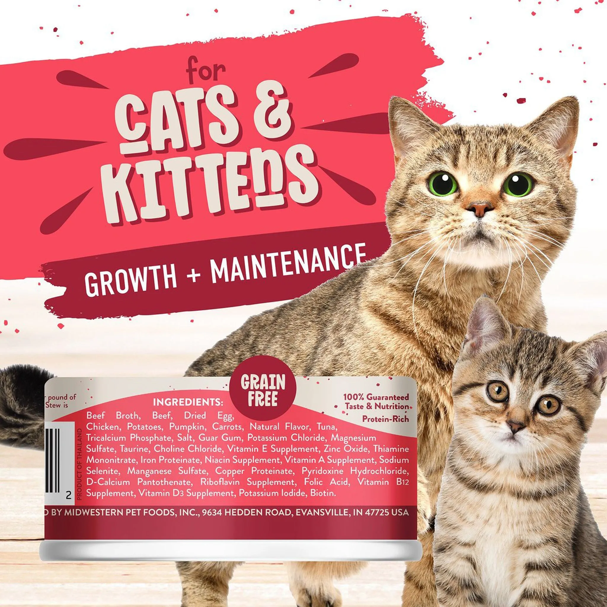 Earthborn Holistic Grain-Free Wet Canned Cat Food