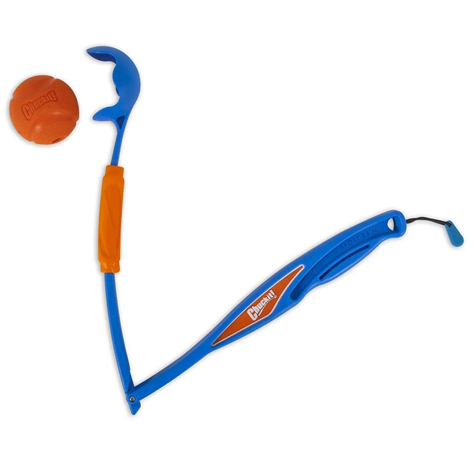 Fetch & Fold Launcher Dog Toy - Blue / Orange