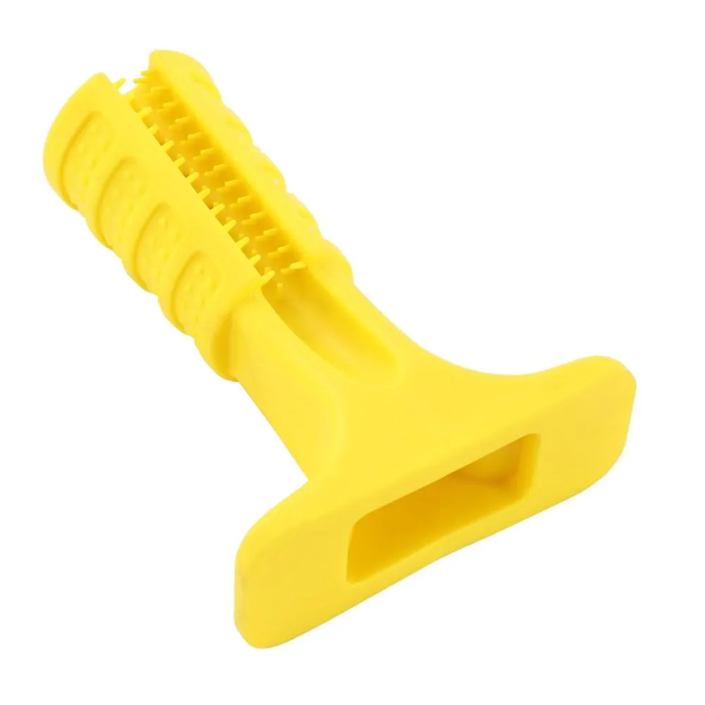 FLAVOUR-BONE T BONE _BEEF FLAVOURED RUBBER TOY 2PCS