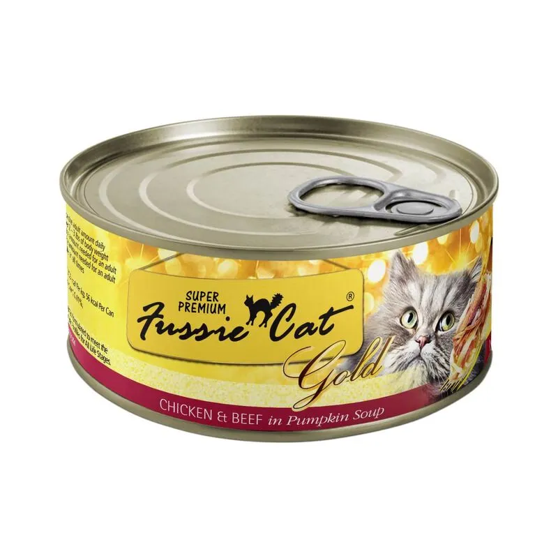 Fussie Cat Beef Chicken Pumpkin 2.8 oz