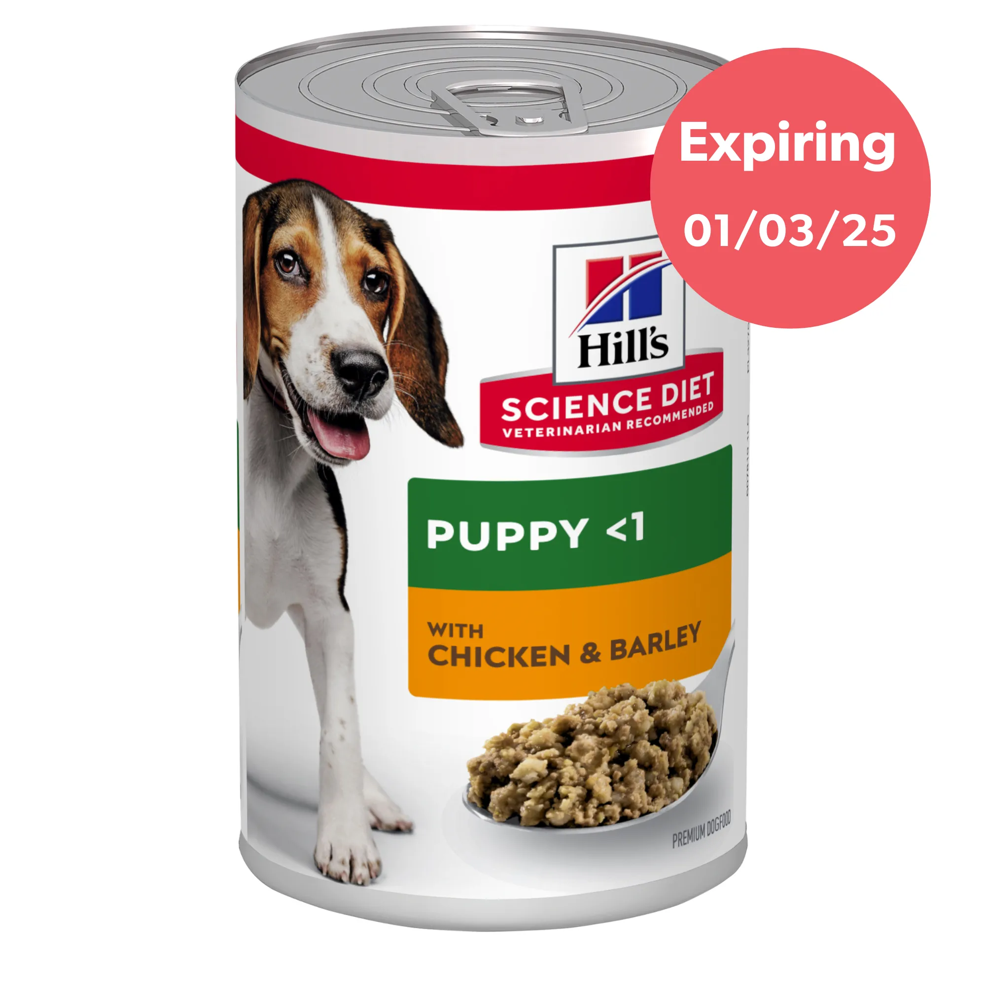 Hill's Science Diet Puppy Chicken & Barley Canned Dog Food 370g x 12