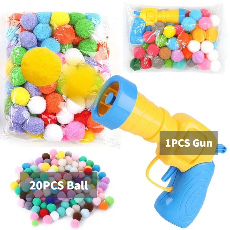 Interactive Plush Ball Launcher Cat Toy – Endless Fun!