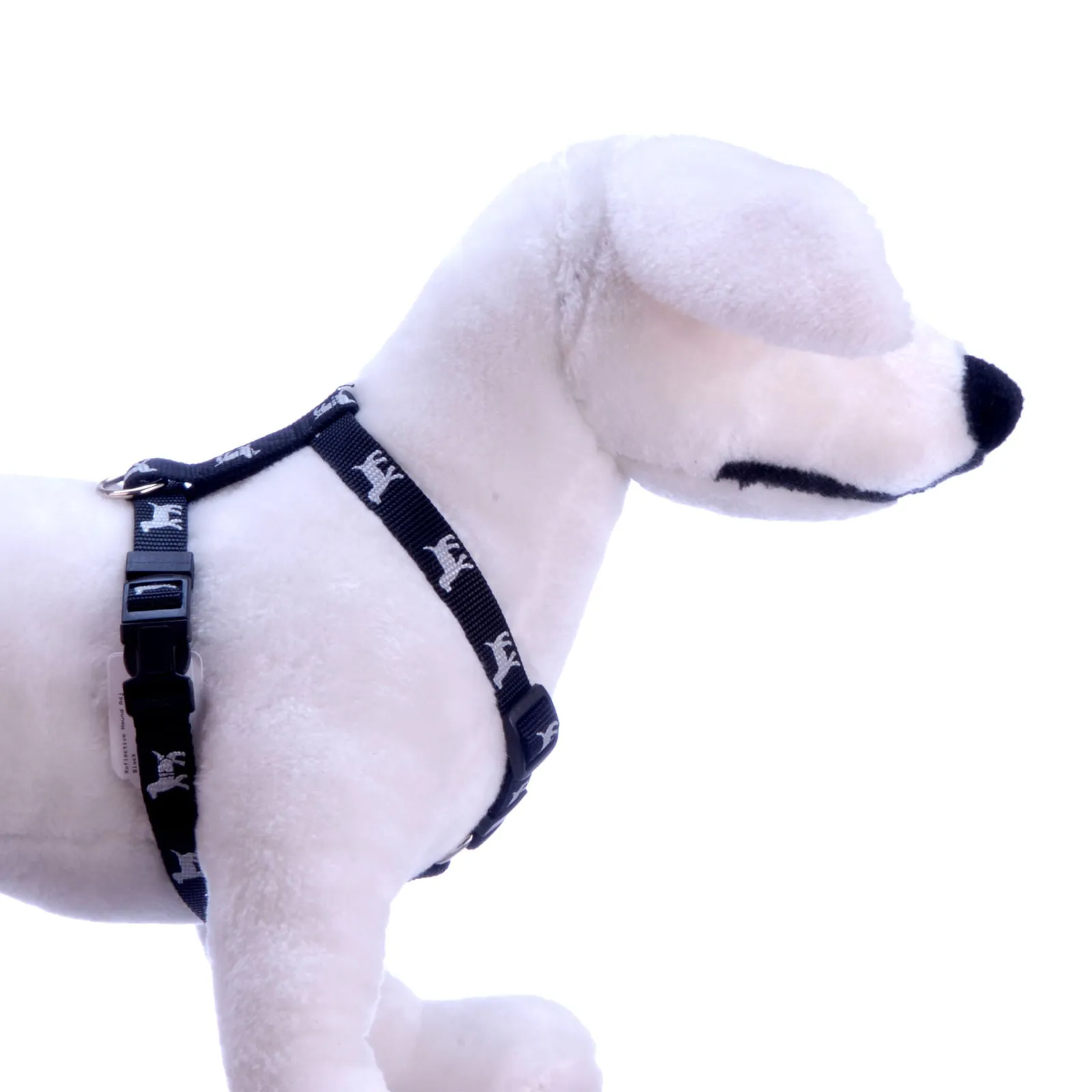 Jeffers Reflective Hound Series Nylon Dog Harness, 1" W x 28"-36"