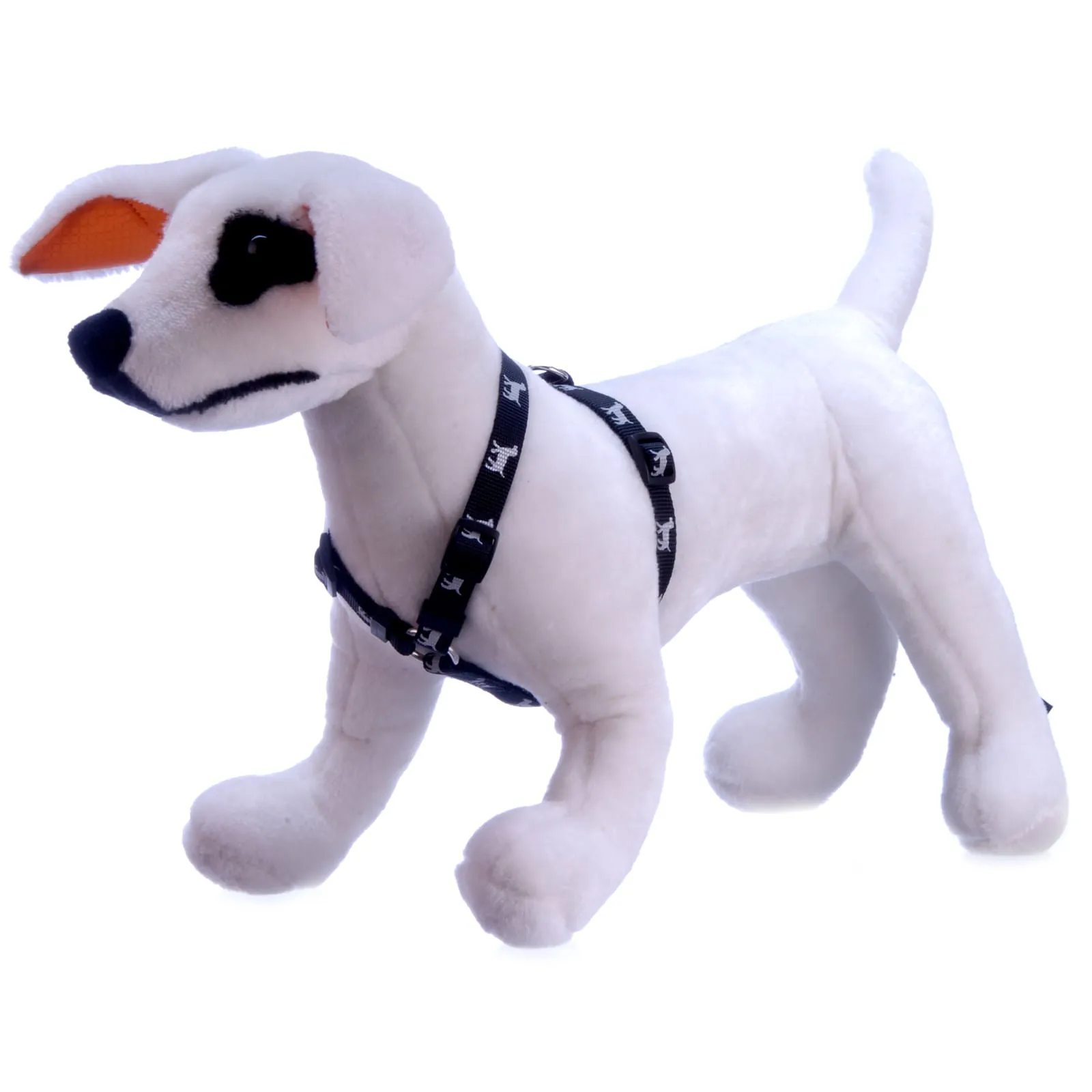 Jeffers Reflective Hound Series Nylon Dog Harness, 1" W x 28"-36"