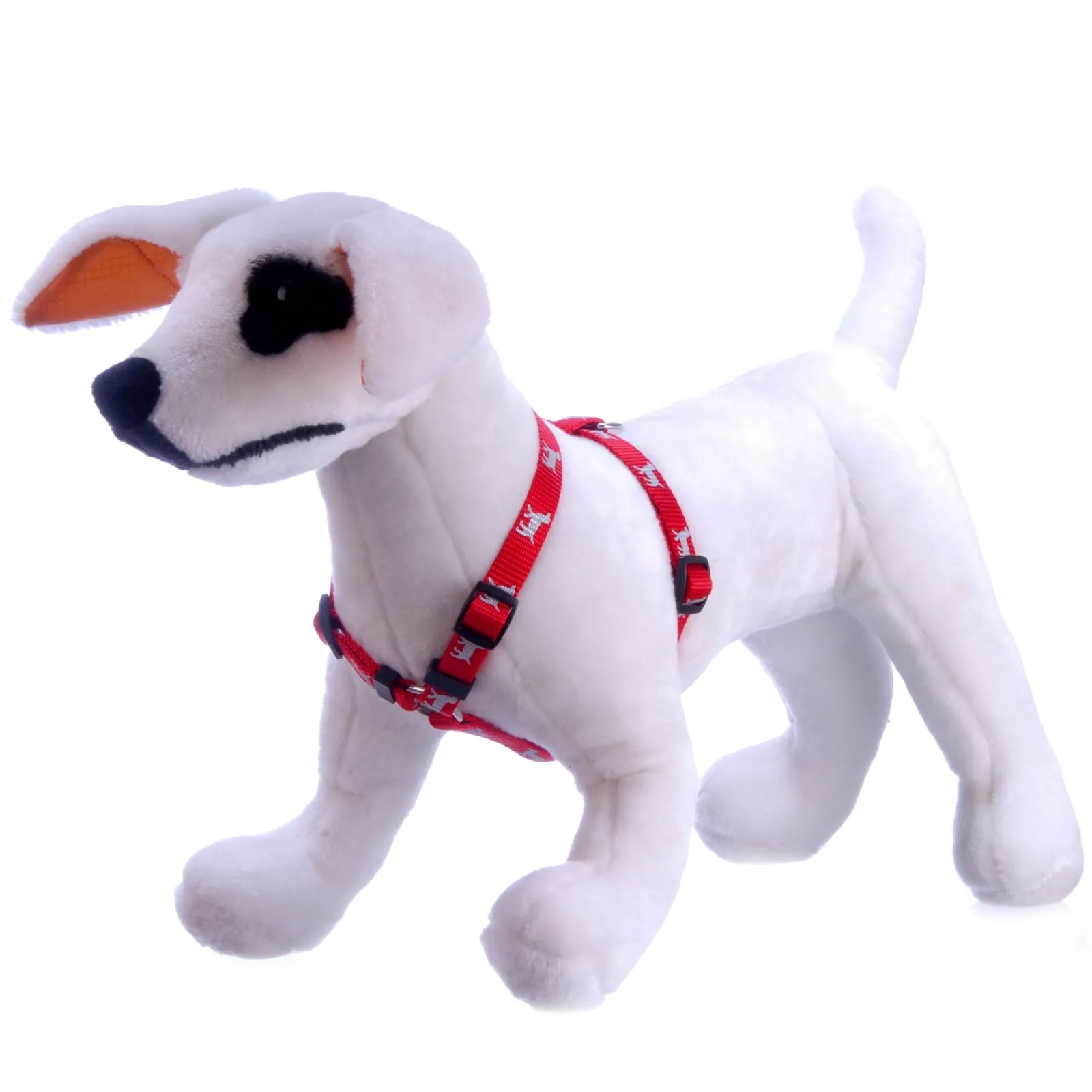 Jeffers Reflective Hound Series Nylon Dog Harness, 1" W x 28"-36"