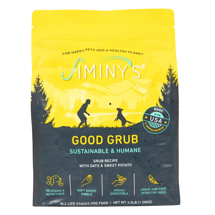 Jiminy's Cravin' Cricket Dry Dog Food, Sensitive Stomach, Improved Gut Health