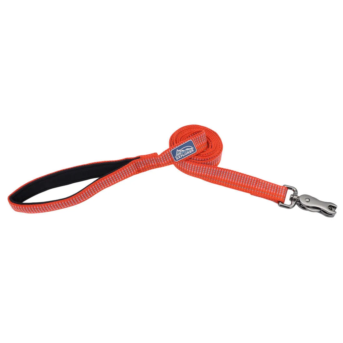 K9 Explorer® Brights Reflective Dog Leash, Red 1" x 6'