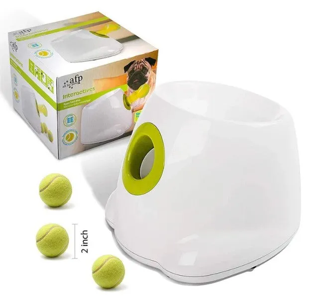 Light Pet Toys Dog Net Ball Launcher Automatic Bouncing Ball Machine Ball Thrower