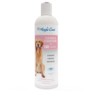 Magic Coat Cleans & Conditions 2 in 1 Shampoo and Conditioner, 16 oz