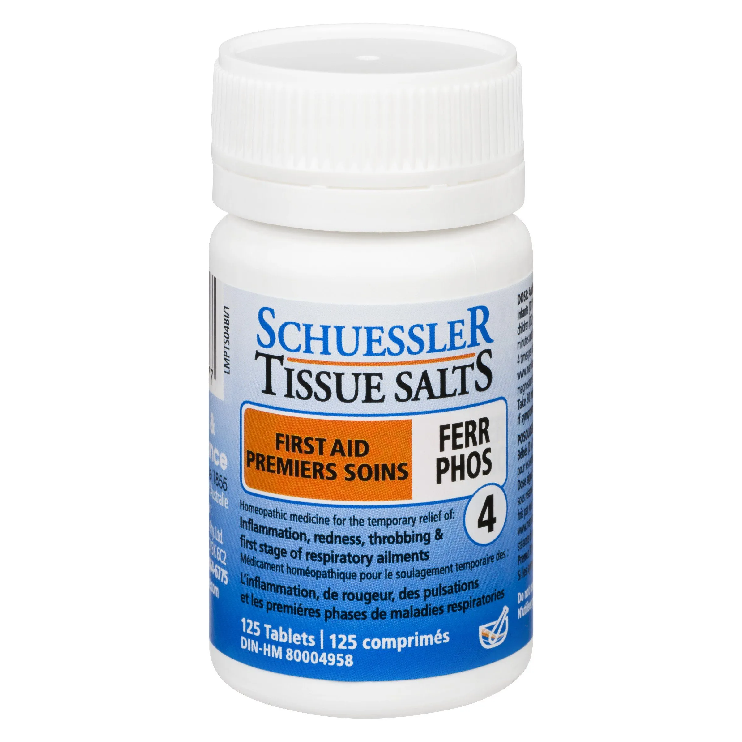 Martin & Pleasance - Schuessler - Ferr Phos 6x, 125 tabs