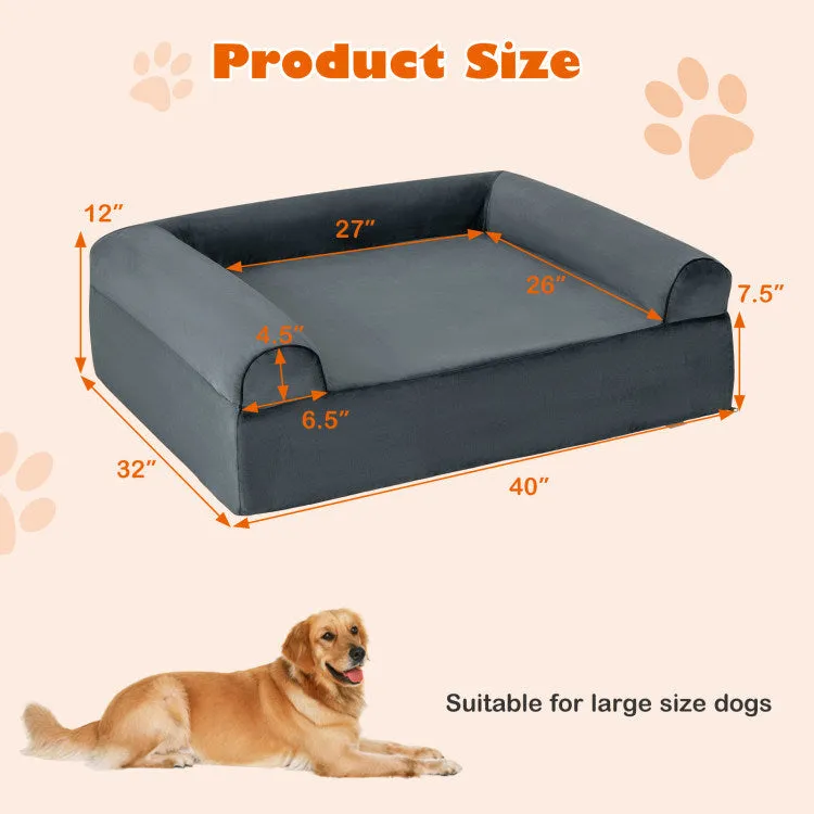 Memory Foam Orthopedic Bed for Large Dogs