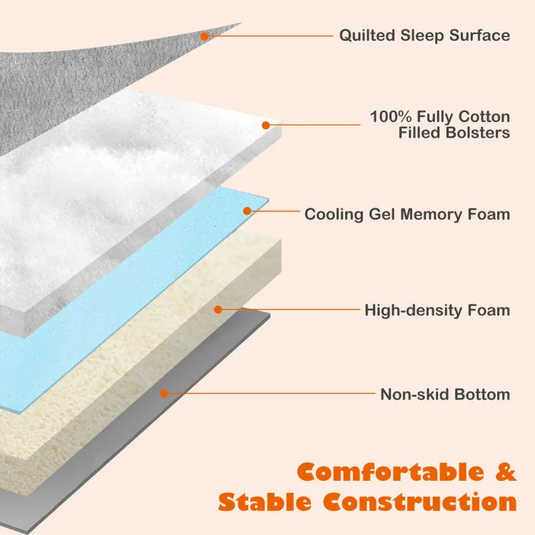 Memory Foam Orthopedic Bed for Large Dogs