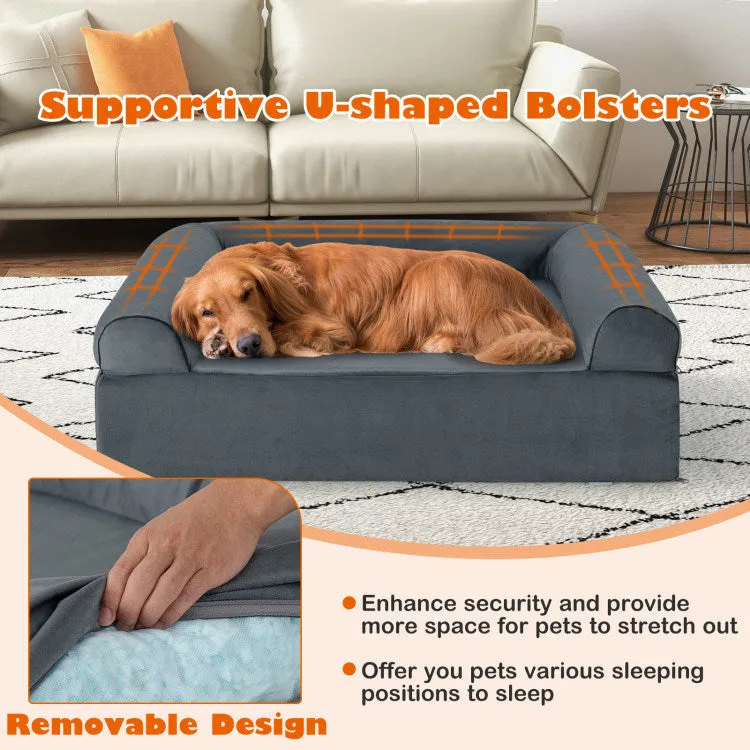 Memory Foam Orthopedic Bed for Large Dogs