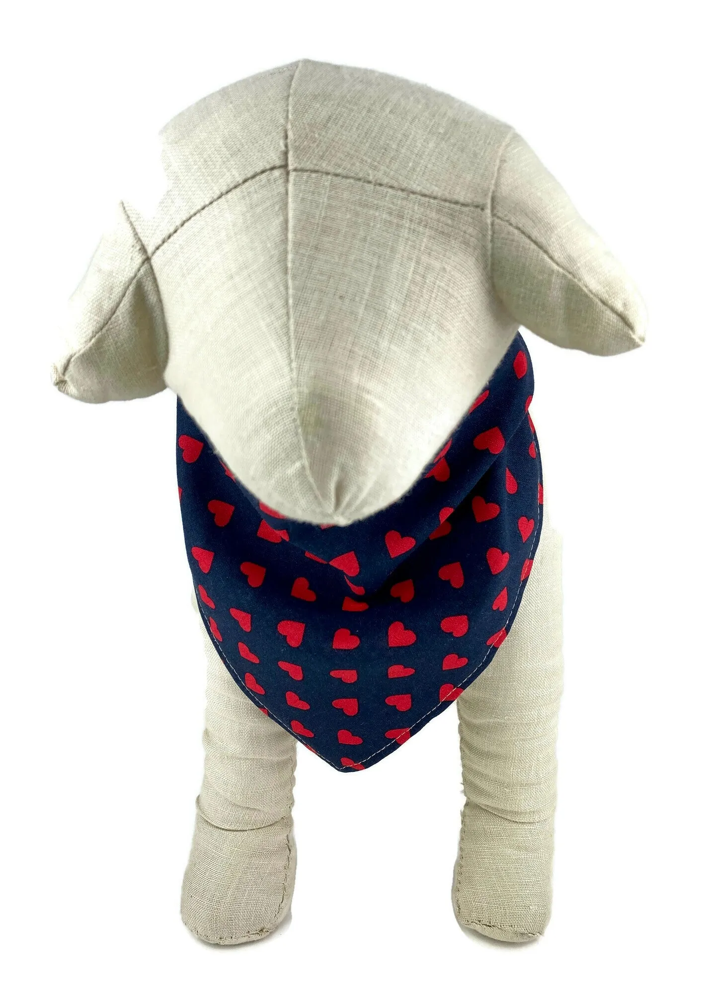 Midnight Hearts Dog Bandana - 757