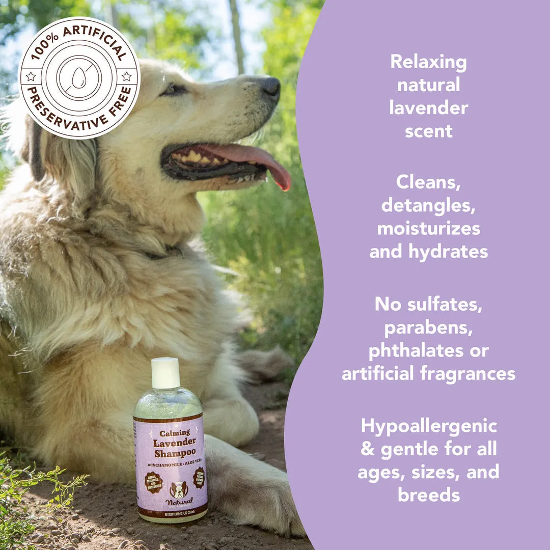 Natural Dog Company Liquid Lavender Shampoo -Wholesale