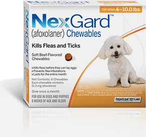 Nexgard Flea/Tick Chewable for Dogs