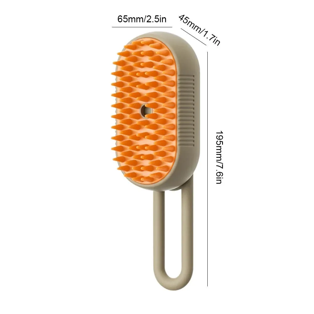 Pet Brush - 3 in 1 Grooming Pet Brush For Removing Tangled & Loose Hair