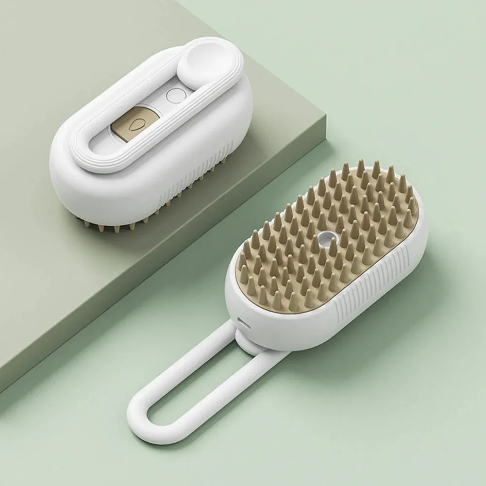 Pet Brush - 3 in 1 Grooming Pet Brush For Removing Tangled & Loose Hair