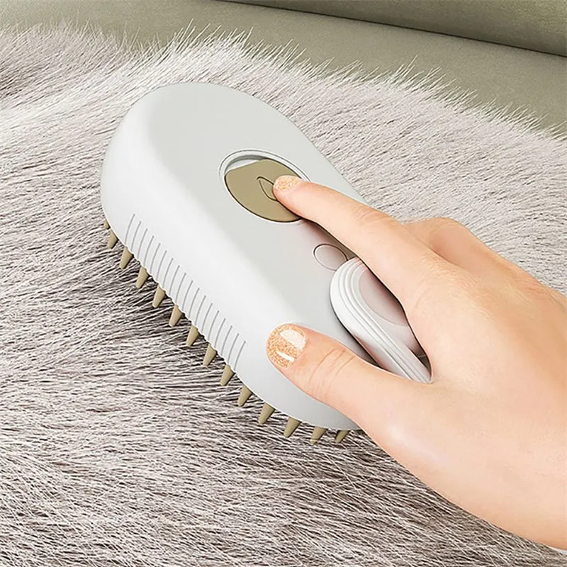Pet Brush - 3 in 1 Grooming Pet Brush For Removing Tangled & Loose Hair