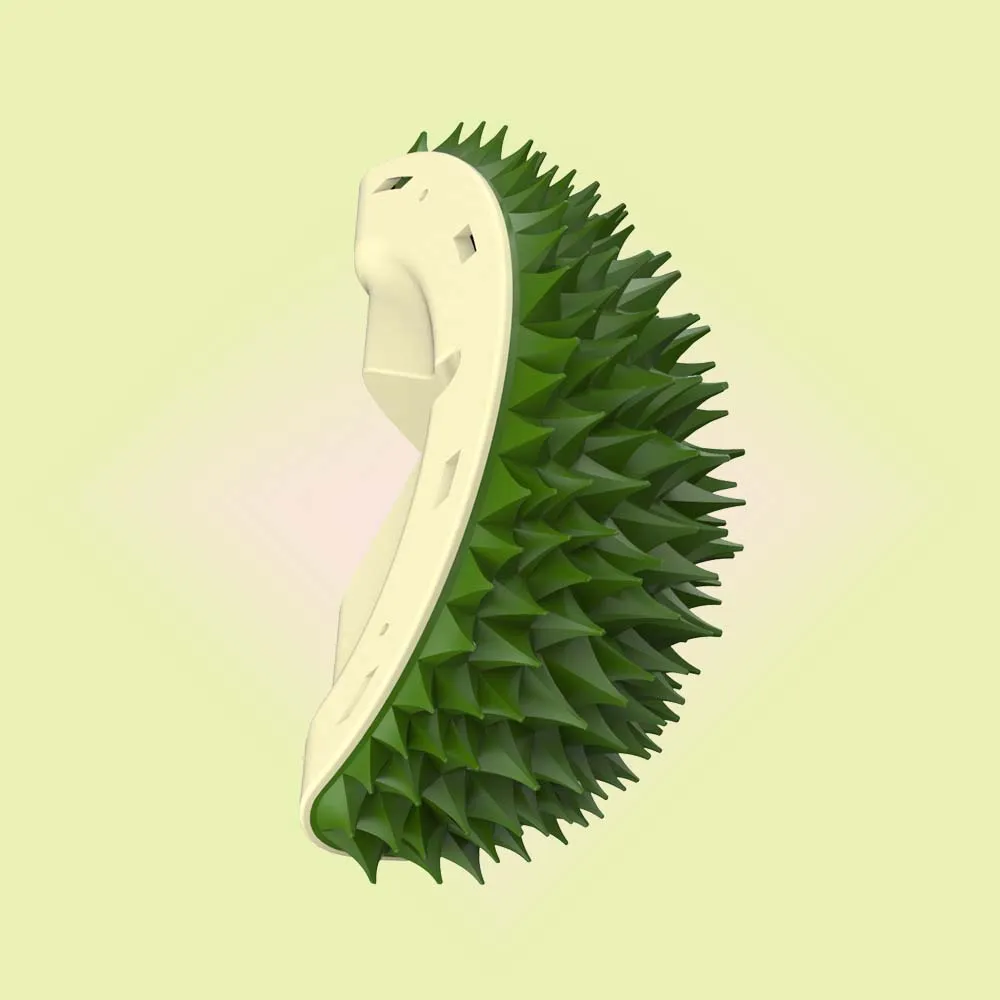Pet Grooming Hair Brush Toy- Durian Tickling Comb
