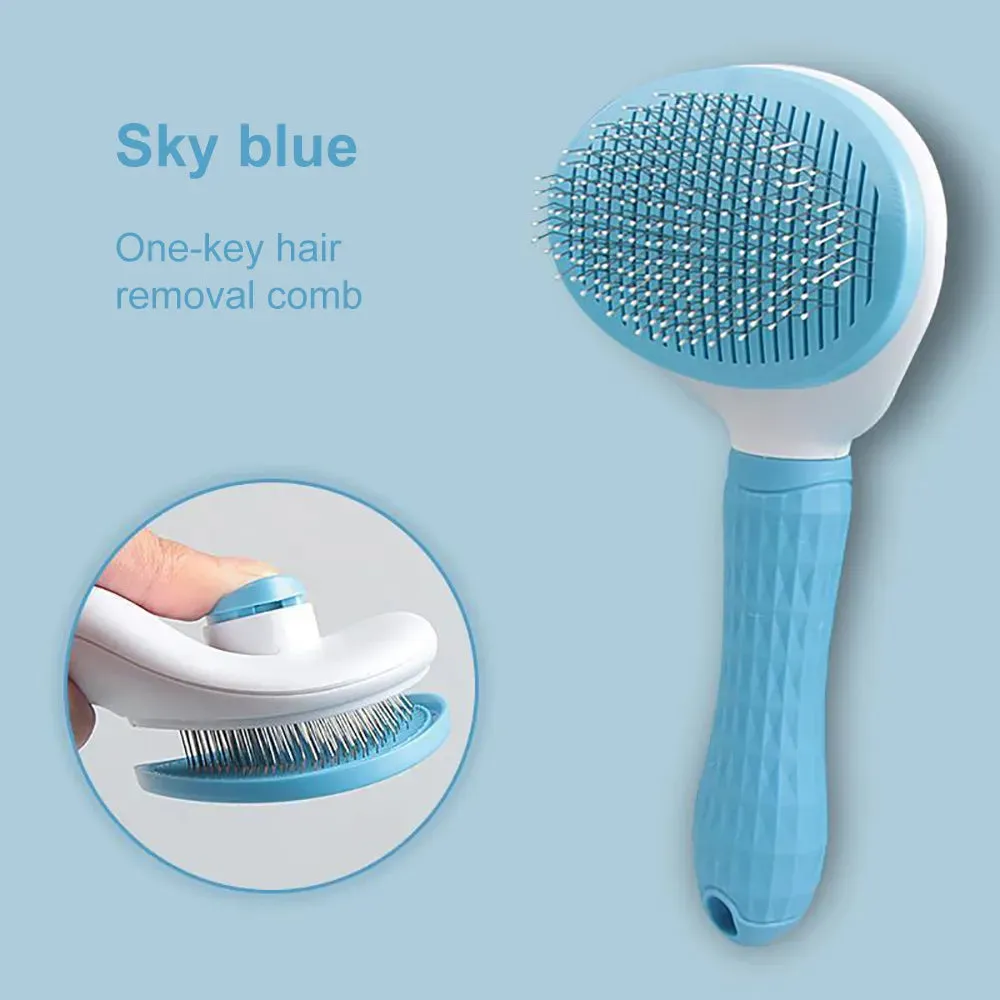Pet Grooming Hair Remover Brush