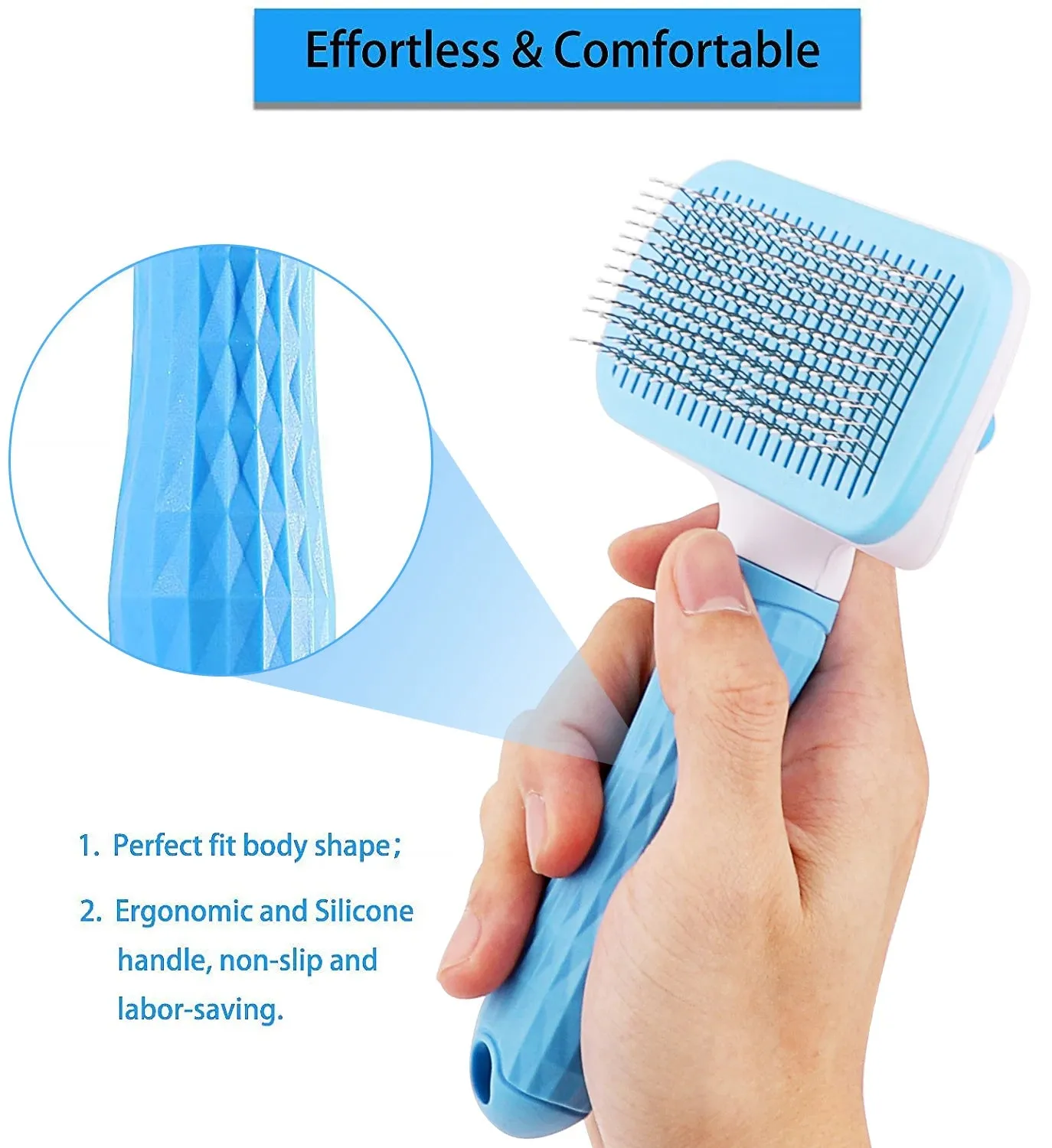 Pet Grooming Hair Remover Brush