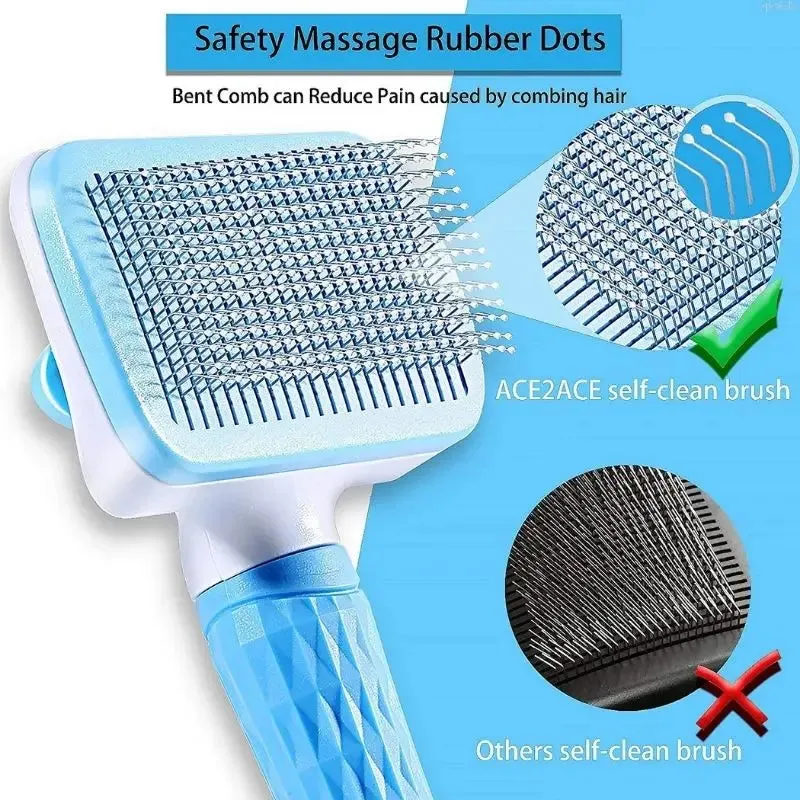 Pet Grooming Hair Remover Brush