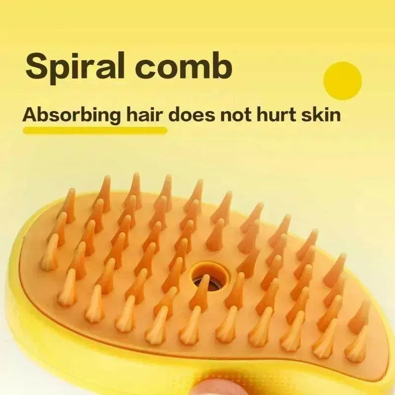 Pet Spray Massage Comb Electric Cat Steam Brush