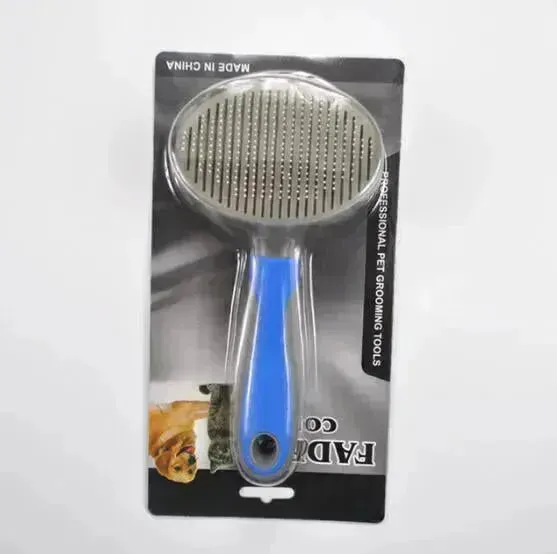 Pets Grooming Slicker Brush for Long Hair Dogs & Cats, Shedding Comb