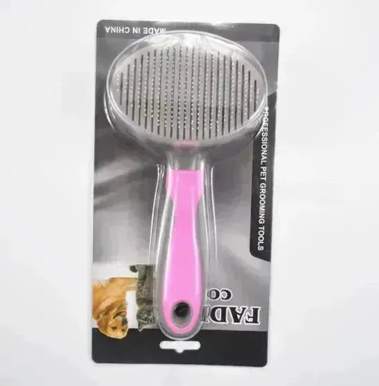 Pets Grooming Slicker Brush for Long Hair Dogs & Cats, Shedding Comb