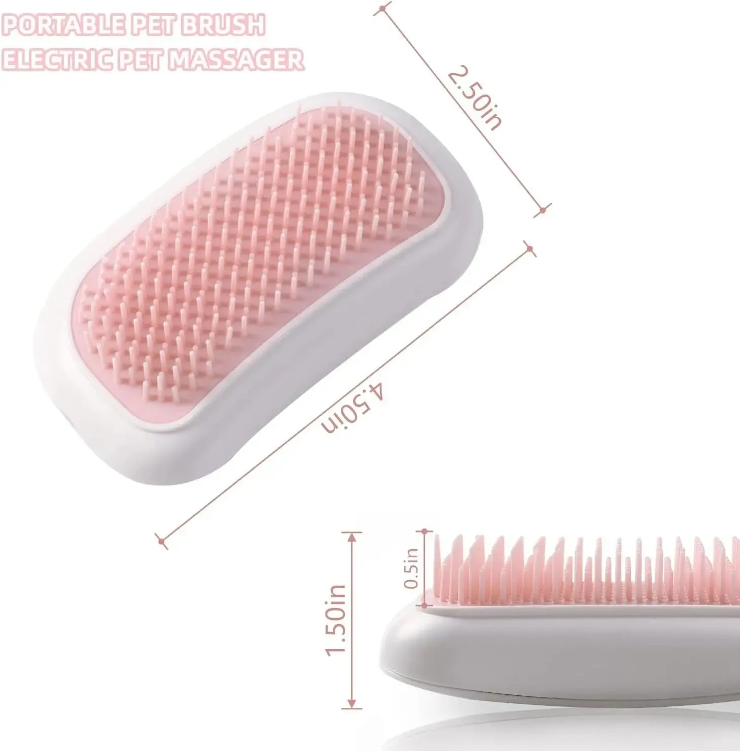 Portable Handheld Electric Brush for Cats and Dogs