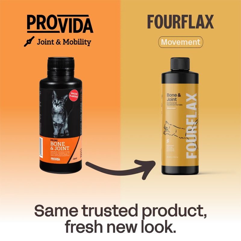 ProVida (Fourflax)  Feline Bone & Joint Oil for Cats