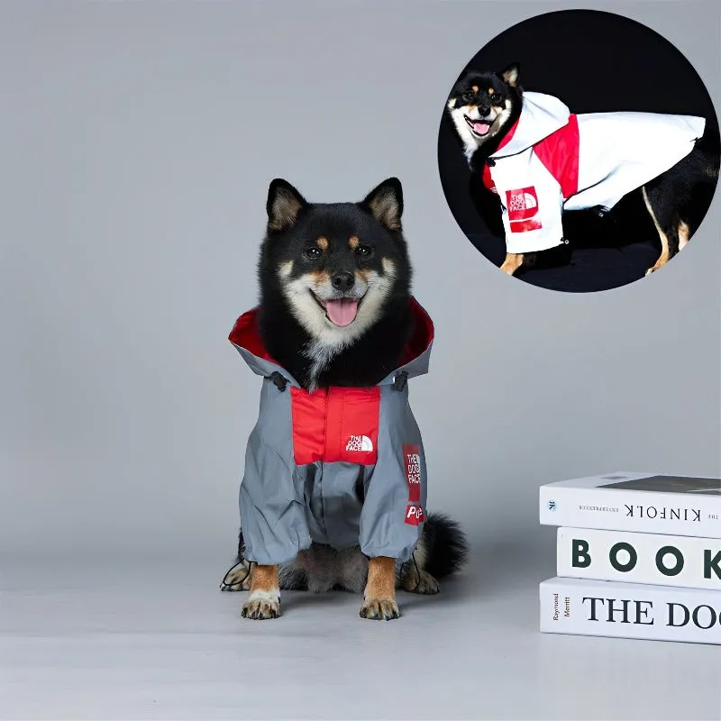 Reflective Dog Clothes Waterproof Coats Windproof Raincoat