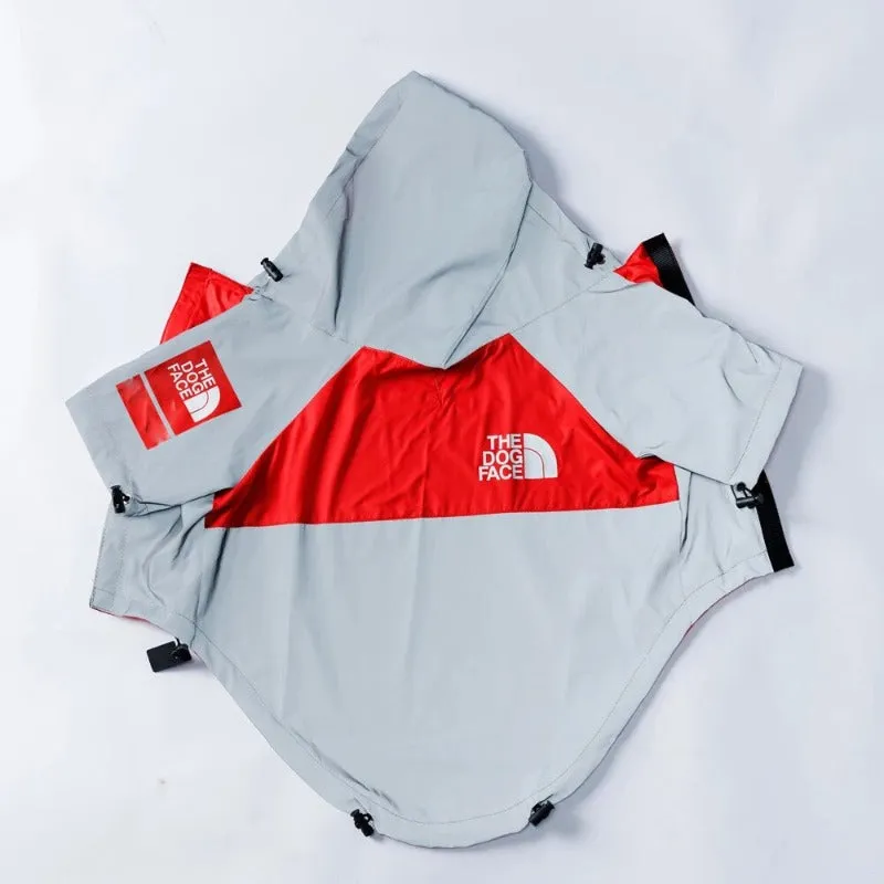 Reflective Dog Clothes Waterproof Coats Windproof Raincoat
