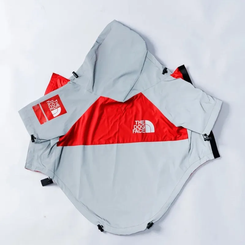 Reflective Dog Clothes Waterproof Coats Windproof Raincoat
