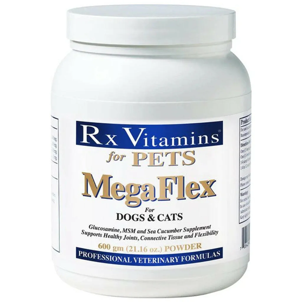 Rx Vitamins MegaFlex Joint Support Powder for Dogs and Cats (600 g)
