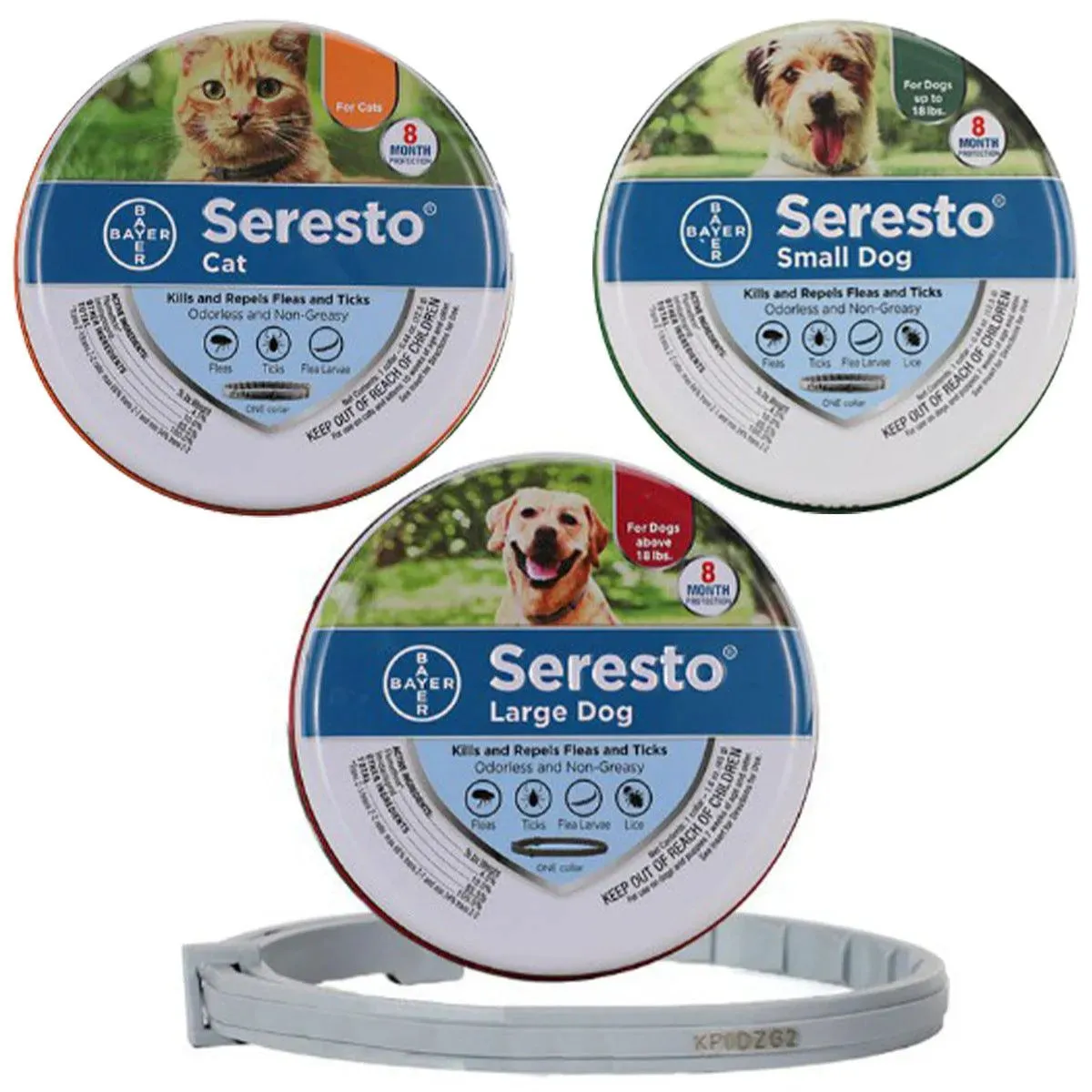 Seresto Soleido Deworming Flea Collar